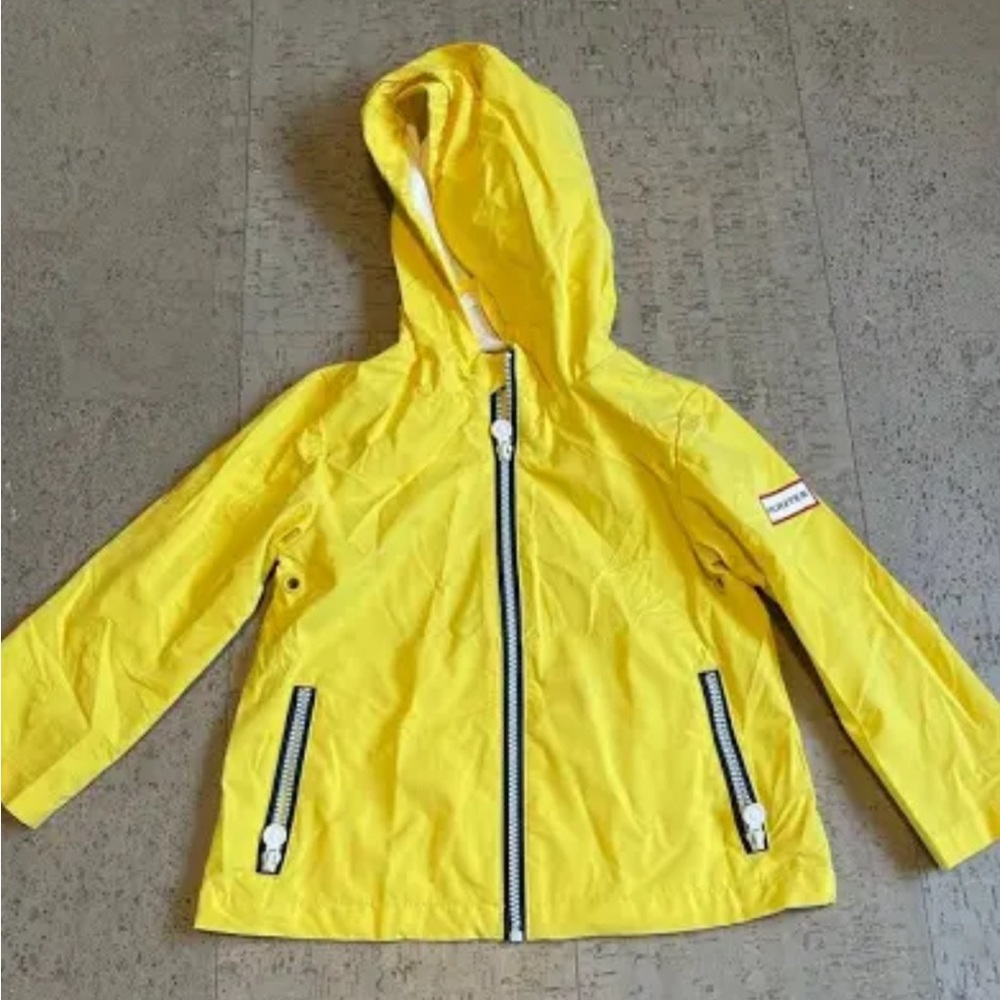 Hunter kids lightweight rain jacket